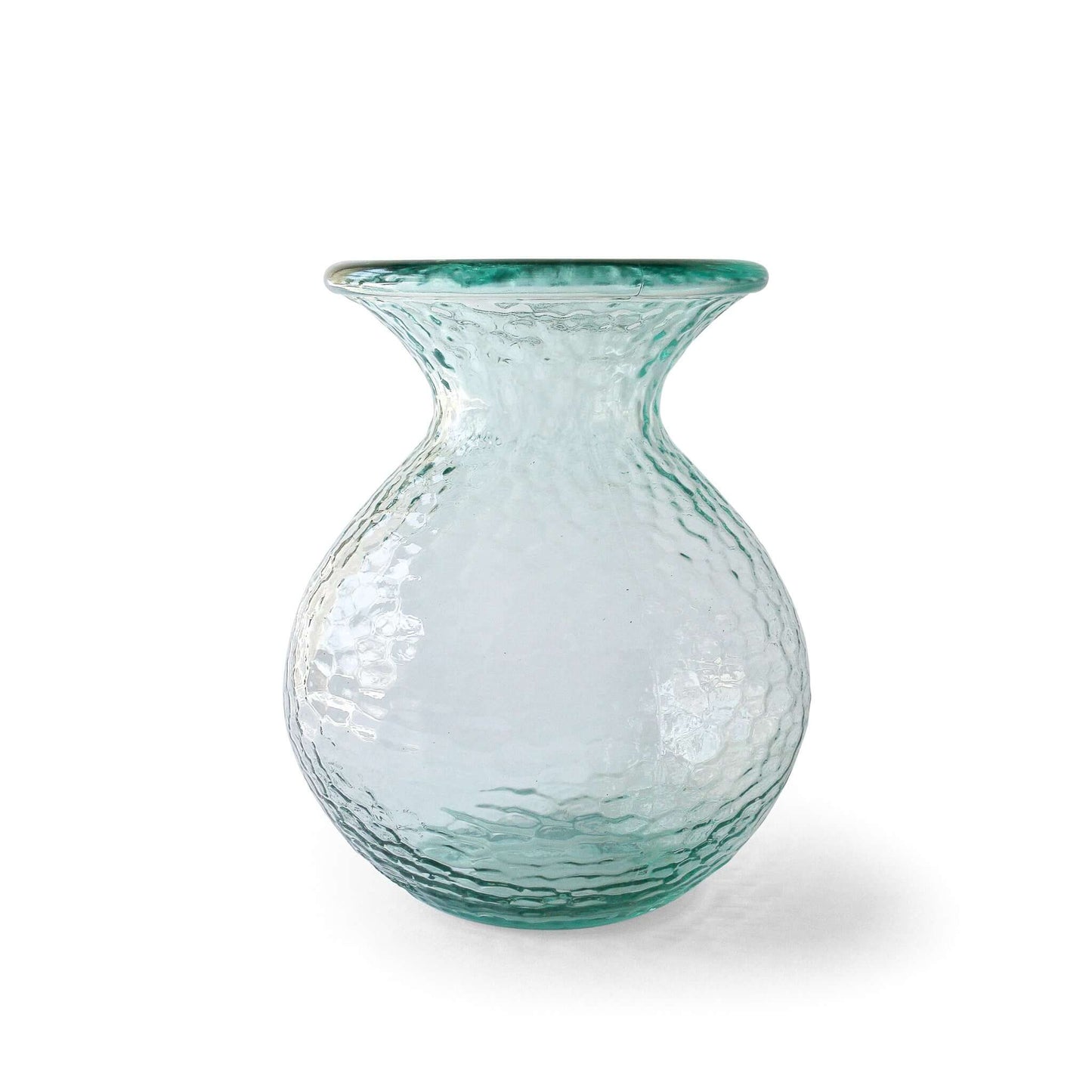 100% Recycled Spanish Hammered Vase
