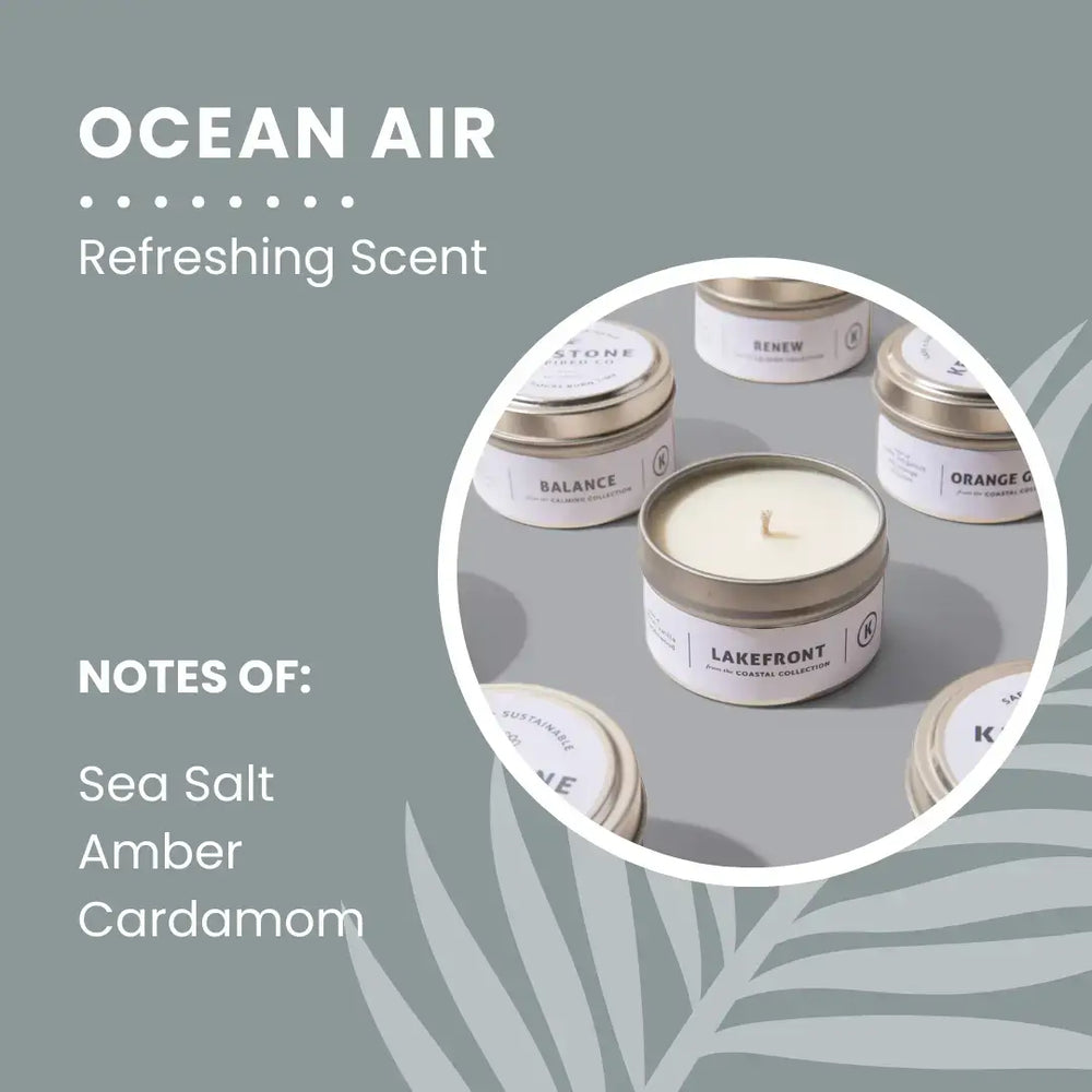 
                      
                        Ocean Air | Coastal Collection | 4 oz tin
                      
                    