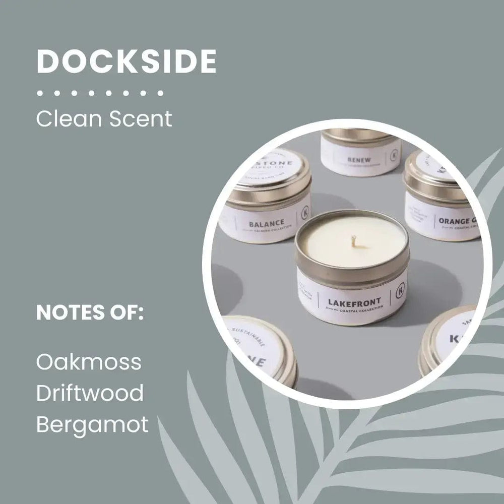 
                      
                        Dockside | Coastal Collection | 4 oz tin
                      
                    