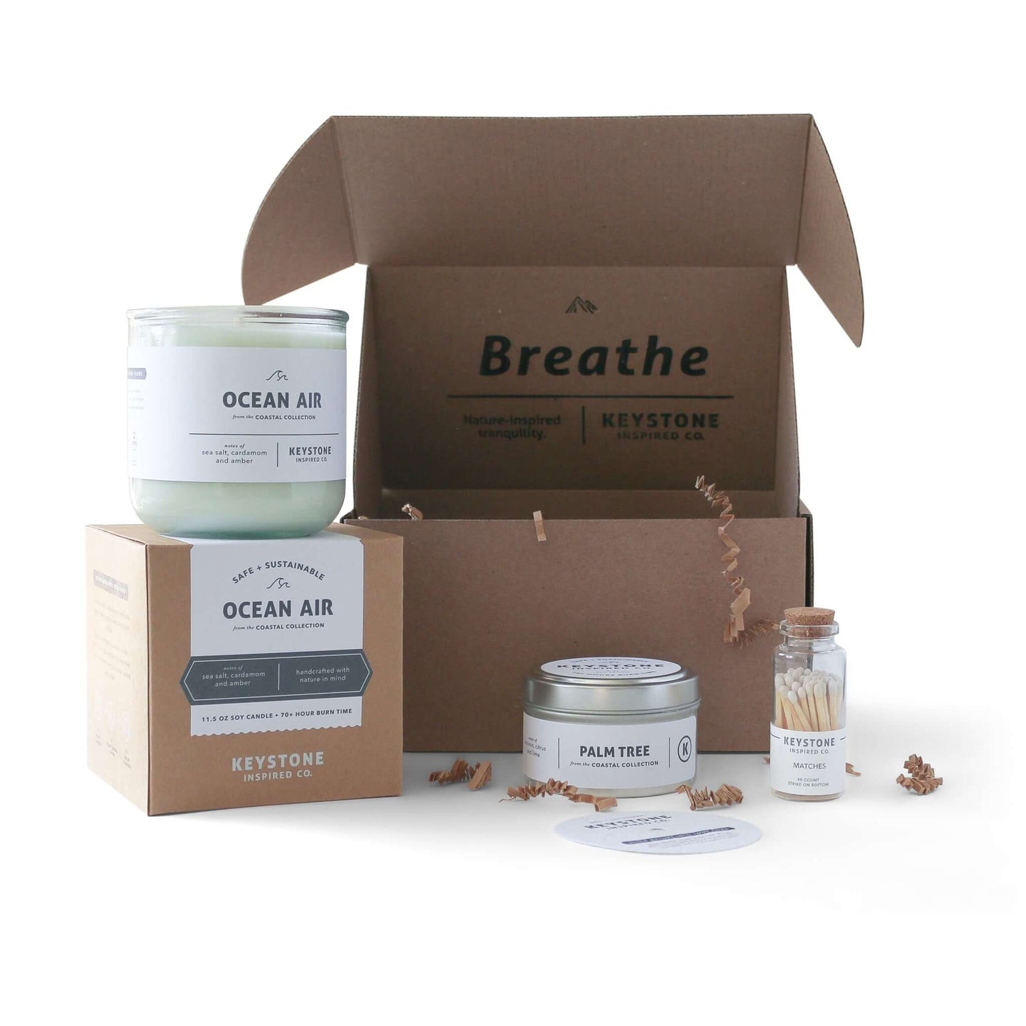 Eco-friendly candle Beach Lover Gift Set