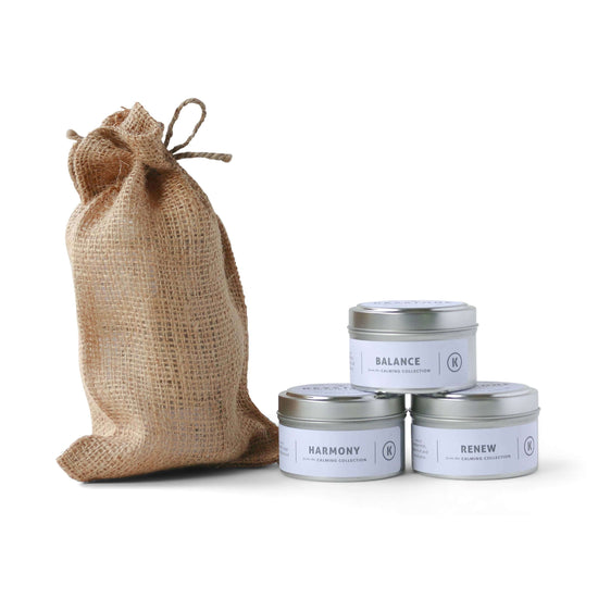 Eco-friendly Calming Collection Gift Set | Tins candle