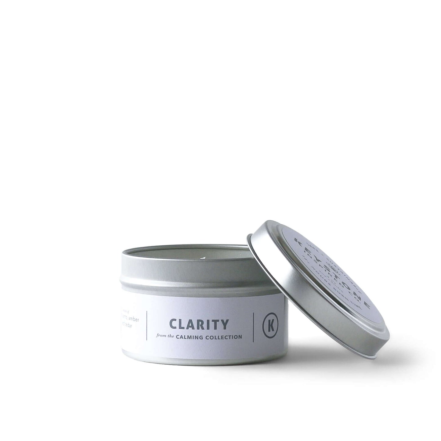 Eco-friendly Clarity | Calming Collection | 4 oz tin Candle