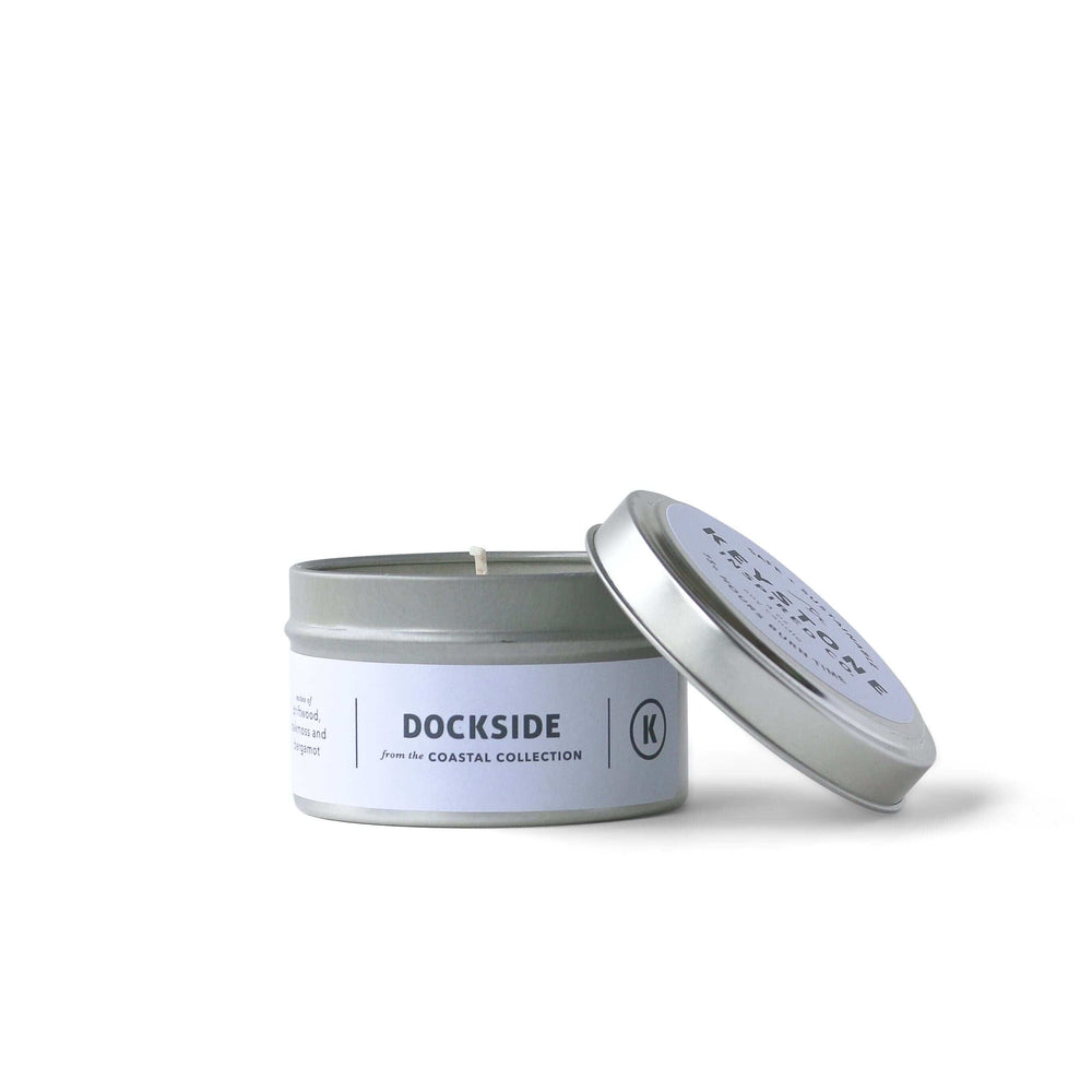 
                      
                        Eco-friendly Dockside | Coastal Collection | 4 oz tin candle
                      
                    