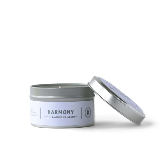 Eco-friendly Harmony | Calming Collection | 4 oz tin candle