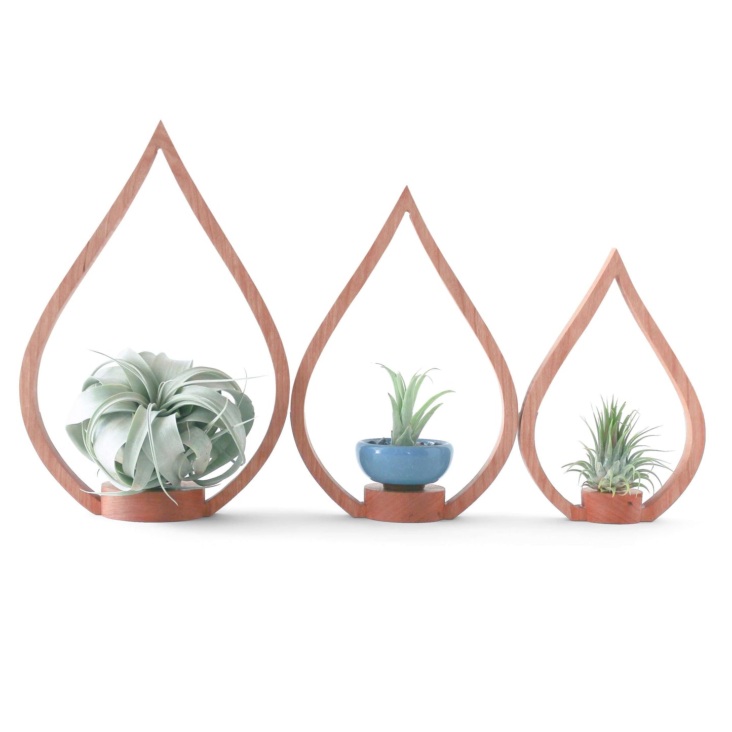 Cherry Flame Tabletop Plant Holder