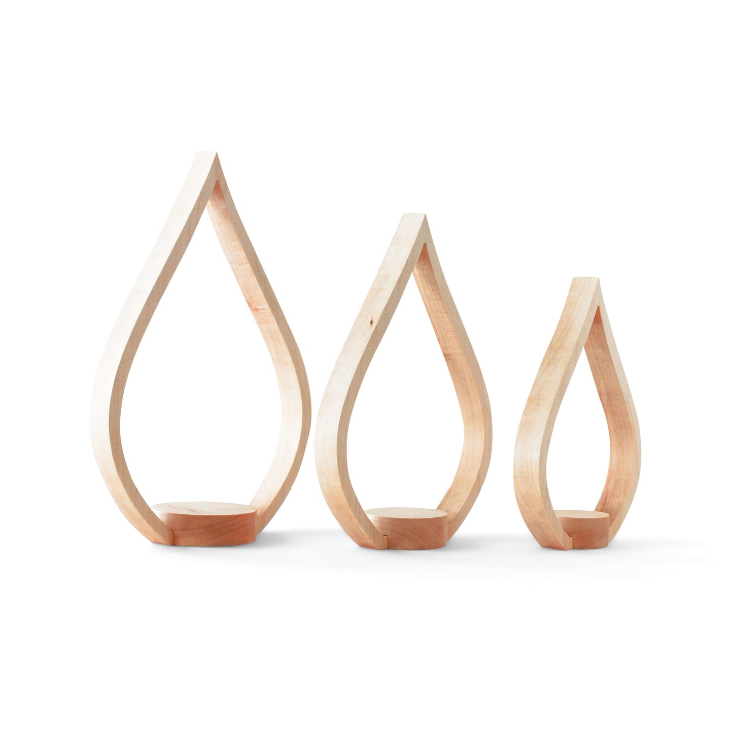 Maple Flame Tabletop Plant Holder