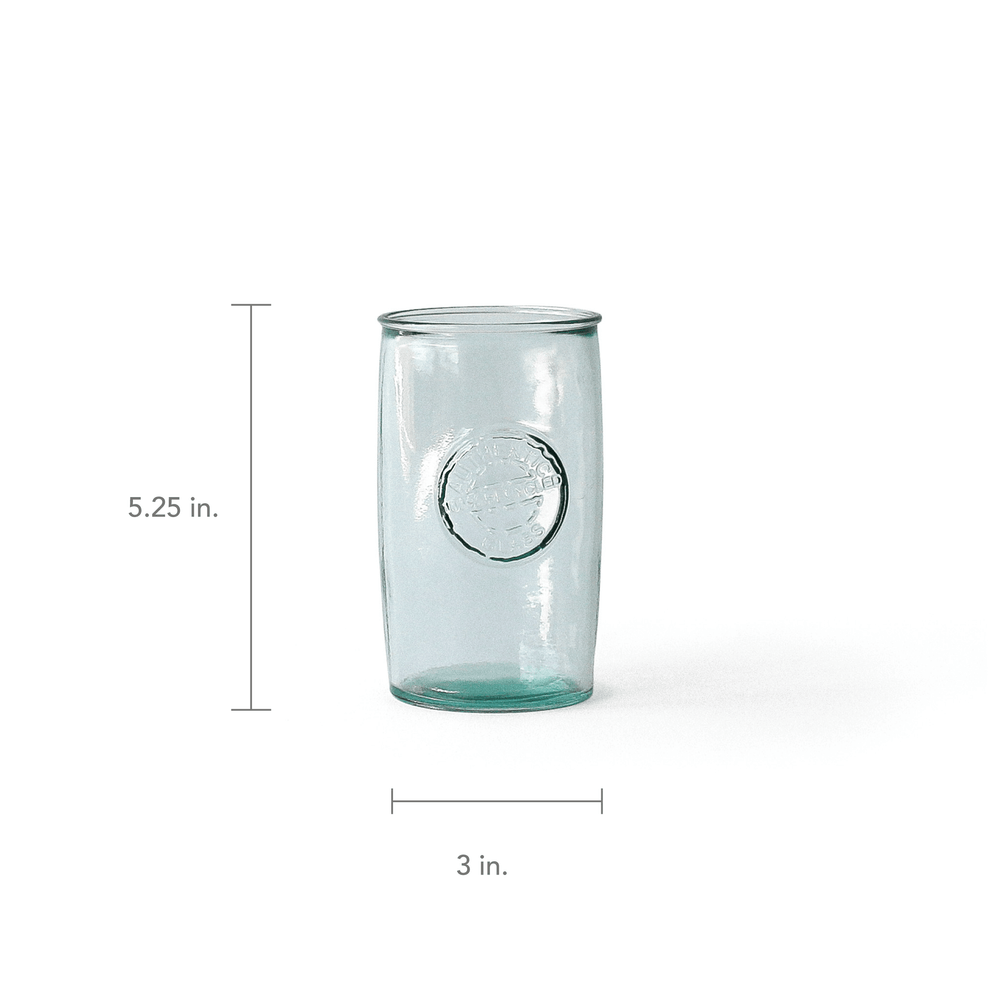 
                      
                        100% Recycled Spanish 16 oz. Glass
                      
                    