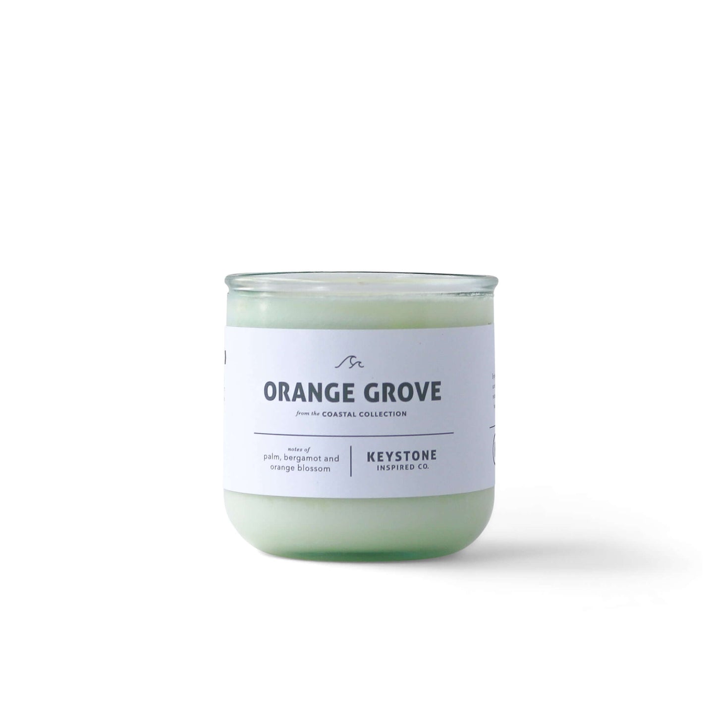 Eco-friendly Orange Grove | Coastal Collection | 11.5 oz glass candle