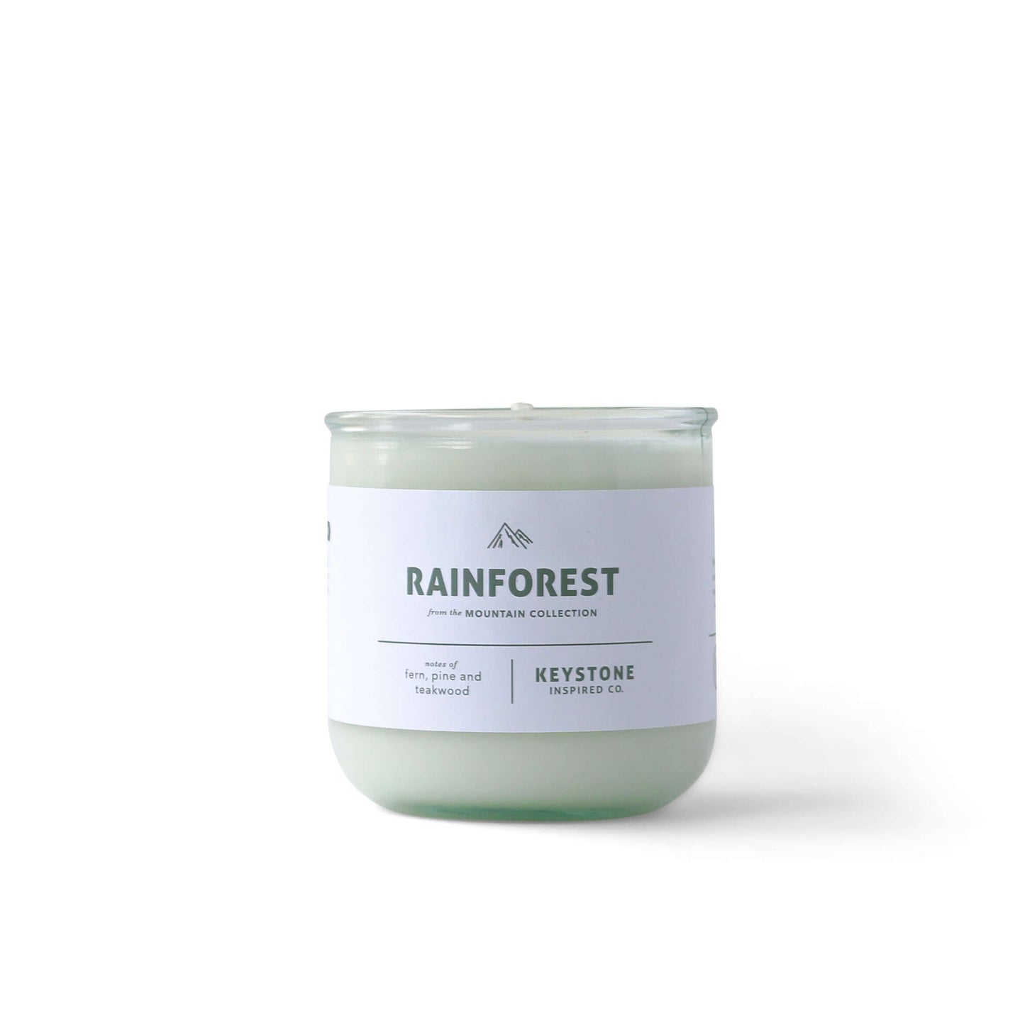 Eco-friendly Rainforest | Mountain Collection | 11.5 oz glass Candle