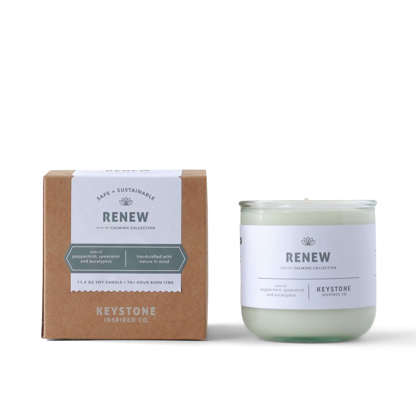 Renew | Calming Collection | 11.5 oz glass