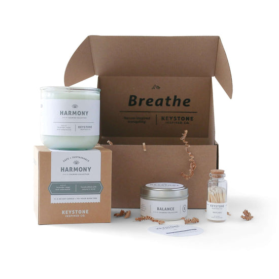 Eco-friendly candle Spa Day Gift Set