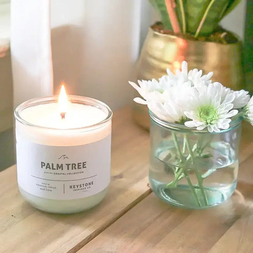 coconut palm candle Palm Tree | Coastal Collection