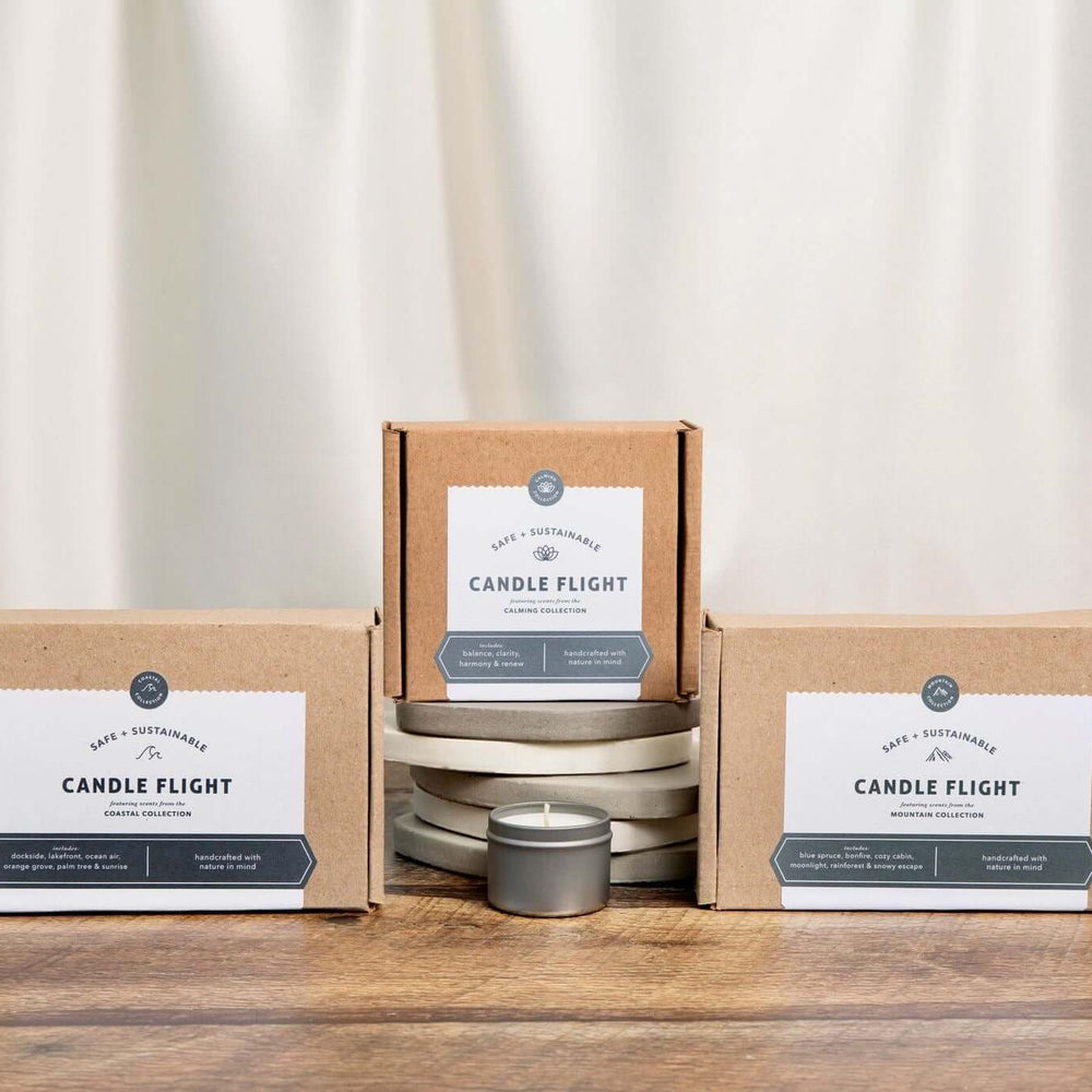 
                      
                        Eco-friendly Coastal Collection | Candle Flight candle
                      
                    