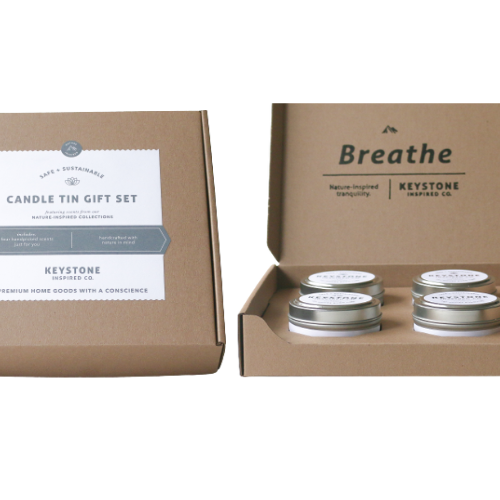 Eco-friendly Candle Mix & Match Tin Gift Set